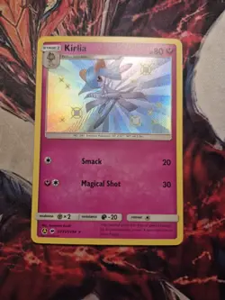 Kirlia SV35/SV94 Rare Shiny Hidden Fates Shiny Vault Pokemon NM - Image 1