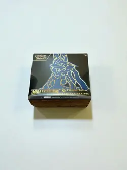 Pokemon Mega Evolution Lucario Pokemon Center Sealed Elite Trainer Box (ETB) - Image 1