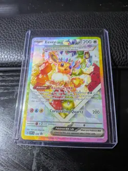 Pokemon TCG Eevee EX SVP 174 Ultra Rare Holo Promo - Image 1