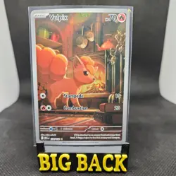 Pokemon 2025 Vulpix 138/132 Holo IR Mega Evolution - Image 1