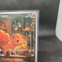 Pokemon 2025 Vulpix 138/132 Holo IR Mega Evolution - Image 3