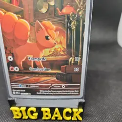 Pokemon 2025 Vulpix 138/132 Holo IR Mega Evolution - Image 4
