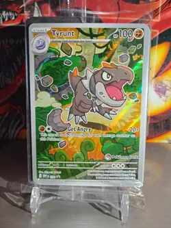 Perfect Order Tyrunt Black Star Promo 070 Pokemon Center Stamped Sealed - Image 1