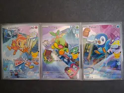Pokemon TCG First Partner Series 1 Turtwig Chimchar Piplup - Image 1