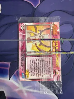 1999 Pokemon Mewtwo Strikes Back Movie Promo Super Psychic Pokemon SEALED - Image 2