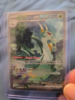 Pokemon Serperior ex 164/086 Black Bolt SV Holo NM Scarlet & Violet - Image 1