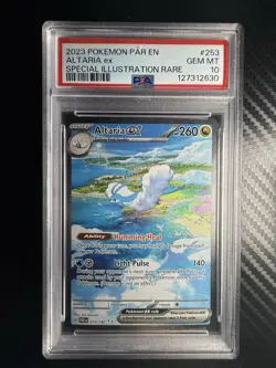 Altaria EX 253/182 Special Illustration Rare Pokemon PSA 10 *187 - Image 1