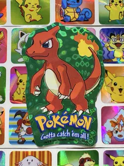 Pokemon Charmeleon Holo Vintage Pocket Monsters Vending Machine Sticker Konica - Image 3