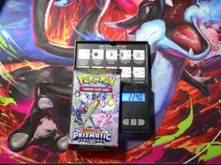 HEAVY! GOD PACKUU SIRUU 22.40g Prismatic Evolutions Pokemon Booster - Image 1