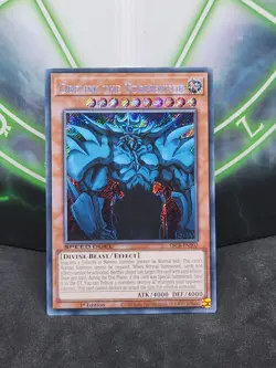 Yugioh Obelisk the Tormentor SBCB-EN202 Secret Rare 1st Edition NM - Image 1