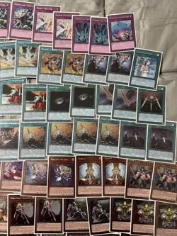 2 YuGiOh Noble Knights of the Round Table NKRT Platinum Deck No box or play mat - Image 5