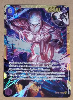 ENEL OP15-118 SEC ALTERNATE ART One Piece TCG Adventure on Kami’s Island NM - Image 1