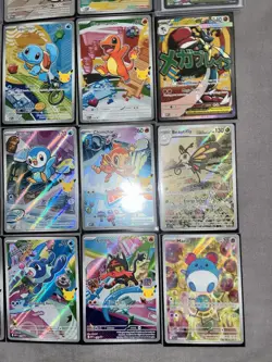 pokemon tcg card Collection - 16 Cards - Illustration Rares And First Partner - Image 5