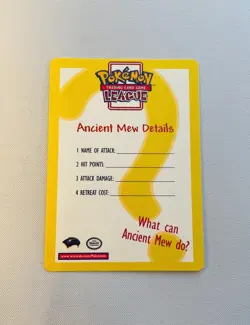 Pokemon TCG Ancient Mew Promo Holo Rare Card 2000 - Image 4