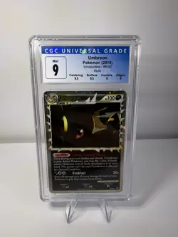 CGC 9 Umbreon Prime 86/90 Holo Undaunted Pokemon Card - Image 1