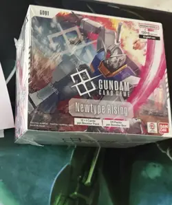 Bandai Namco Gundam Card Game Newtype Rising Booster Box English 130 Cards - Image 1