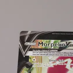 Pokemon Morpeko V-UNION 4 Card Set SWSH215-218 Promo English TCG - Image 2