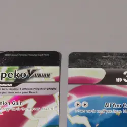 Pokemon Morpeko V-UNION 4 Card Set SWSH215-218 Promo English TCG - Image 3