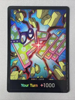 One Piece - The Best PRB02 - KOBY Textured Don!! Card English - Foil - Image 1
