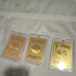 Pokemon TCG Metal Foil Cards - Mewtwo GX, Charizard GX, Charizard VMAX Lot - Image 2