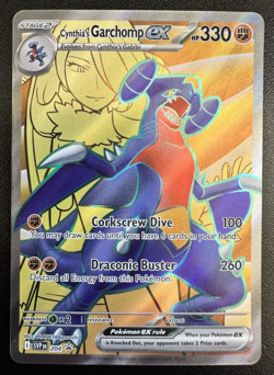 Cynthia's Garchomp ex 204 Sv: Scarlet & Violet Promo Cards Holo - Image 1