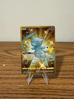 Mew 025/025 Celebrations 2021 Secret Rare Gold Pokemon Card TCG - Image 1