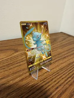 Mew 025/025 Celebrations 2021 Secret Rare Gold Pokemon Card TCG - Image 2