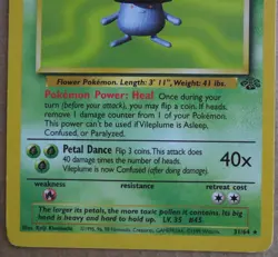 Vileplume 31/64 Rare Non-Holo Jungle Set Pokemon Card LP/MP - Image 3