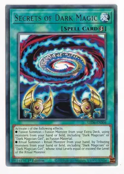 Yu-Gi-Oh! Legendary Duelists Magical Hero Secrets Of Dark Magic #LED6-EN004 1st - Image 1