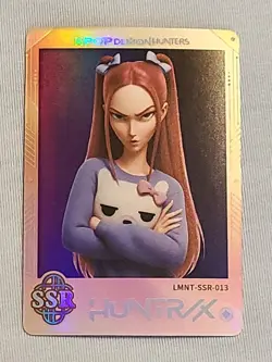 NEW! KPop Demon Hunters Exquisite Collection Card - Mira - HOLO SSR Rarity #013 - Image 1