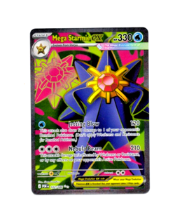Pokemon Perfect Order MEGA STARMIE EX 102/088 Ultra Rare Holo Card MINT-NM - Image 1