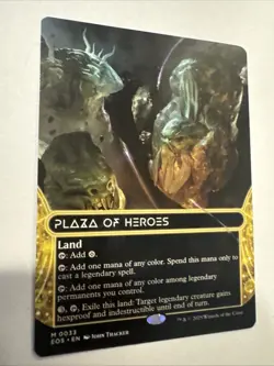 Plaza of Heroes (0033) (Borderless) Edge of Eternities: Stellar Sights Regular - Image 2