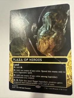 Plaza of Heroes (0033) (Borderless) Edge of Eternities: Stellar Sights Regular - Image 3