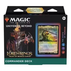 Magic Lord of the Rings Tales of Middle Earth Commander Deck The Hosts of Mordor - Image 1