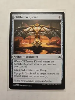 Cliffhaven Kitesail - Zendikar Rising - LP - Common - Equipment - MTG - Image 1