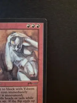MTG Ydwen Efreet Creature Red 3/6 Drew Tucker Arabian Nights - Image 3