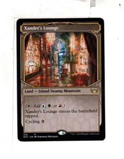 MTG SkeenAB Xander's Lounge SHOWCASE from New Capenna. NM. - Image 1