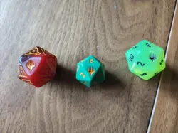 MTG Teenage Mutant Ninja Turtles x3 Dice Spin Down TMNT Magic The Gathering - Image 2