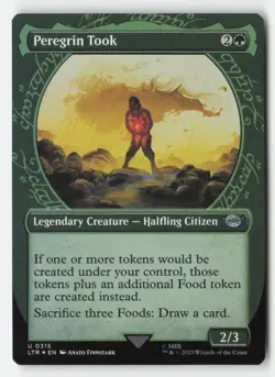 Peregrin Took (Showcase) 315 Universes Beyond: The Lord of the Rings MTG Foil NM - Image 1