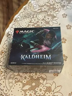 Magic The Gathering KALDHEIM. Bundle. Box Set. 10 Booster Packs. NEW. Sealed. - Image 1