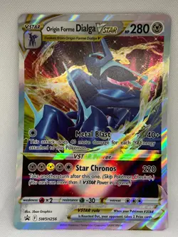 Origin Forme Dialga VSTAR - JUMBO CARD Black Star Promo SWSH256 - MINT - Pokemon - Image 1