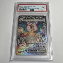 Pokemon Obsidian Flames Charizard EX Special Illustration Sir #223/197 PSA 9 - Image 1