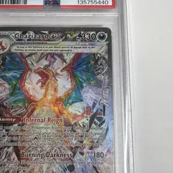 Pokemon Obsidian Flames Charizard EX Special Illustration Sir #223/197 PSA 9 - Image 5