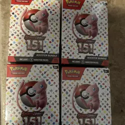 Pokemon Scarlet & Violet 151 Booster Bundle Box, 6 Packs, Mew, English, 2023 - Image 4
