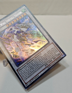 Crystal Wing Synchro Dragon SHVI-EN049 Secret Rare 1st Edition Yugioh 4047 - Image 5