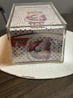 Pokemon 151 SV3.5 Booster Bundle Display Factory Sealed Case W/Acrylic Case - Image 3