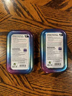 Prismatic Evolutions Mini Tins (2pc) Flareon & Vaporeon New Sealed - Image 2