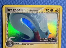 2005 Pokemon EX Delta Species Dragonair Reverse Holo #42/113 MP - Image 2