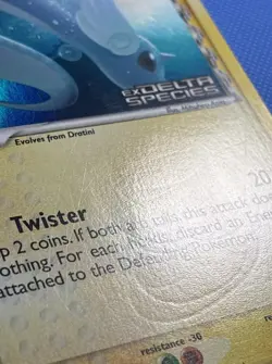 2005 Pokemon EX Delta Species Dragonair Reverse Holo #42/113 MP - Image 4