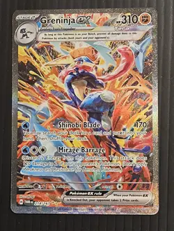 2024 Pokemon Twilight Masquerade Greninja ex #214/167 NM - Image 1